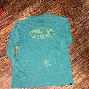 Hurley Green Long Sleeve Shirt